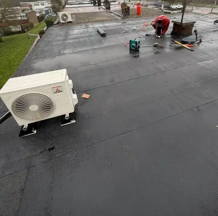 Flat roof by McDermott Home Improvements