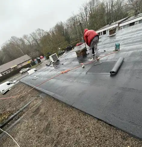 Flat roof by McDermott Home Improvements
