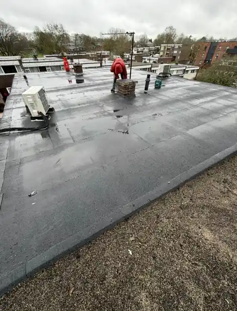 Flat roof by McDermott Home Improvements