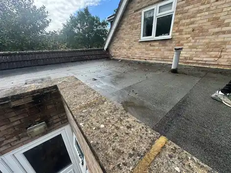 Flat roof in Bagshot, Surrey